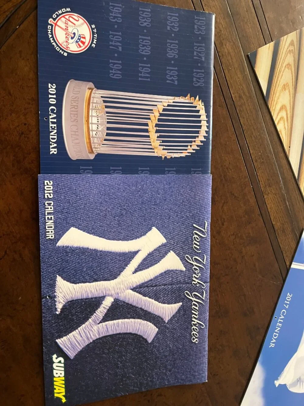 New York Yankee Calenders